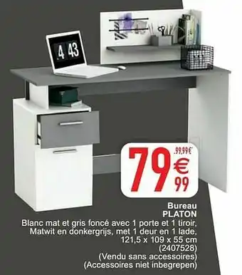 Cora Bureau platon aanbieding