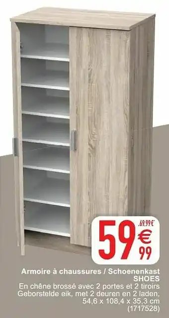 Cora Armoire à chaussures - schoenenkast shoes aanbieding