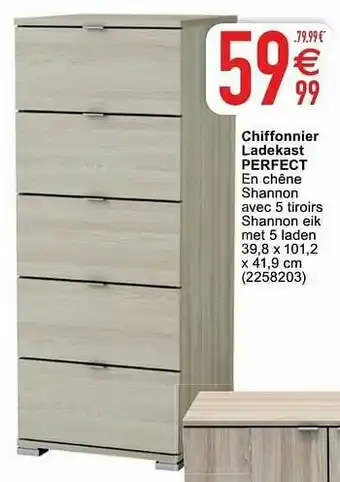 Cora Chiffonnier ladekast perfect aanbieding