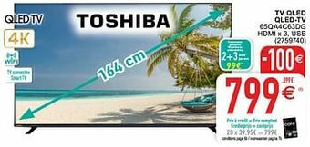 Toshiba tv qled qled-tv 65qa4c63dg