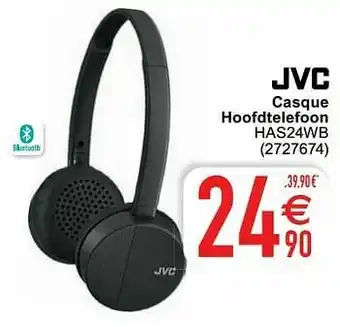 Cora Jvc casque hoofdtelefoon has24wb aanbieding