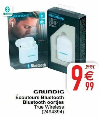 Cora Grundig écouteurs bluetooth bluetooth oortjes aanbieding