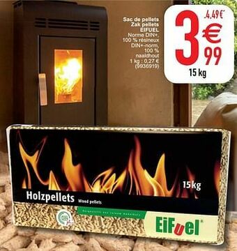 Cora Sac de pellets zak pellets eifuel aanbieding