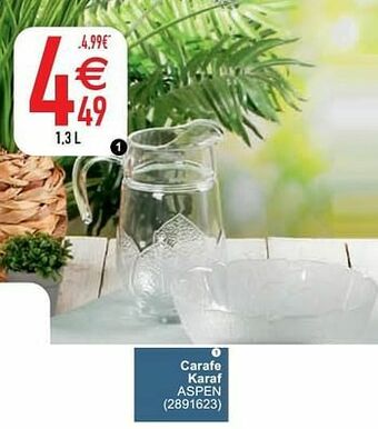 Cora Carafe karaf aspen aanbieding