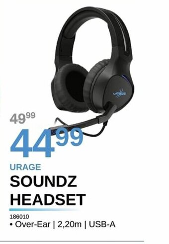 AUVA Urage Soundz headset 186010 aanbieding