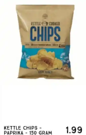 KETTLE CHIPS PAPRIKA 150 GRAM