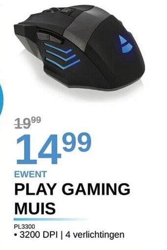 EWENT Play gaming muis PL3300