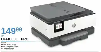 AUVA HP Officejet pro 229W7B aanbieding