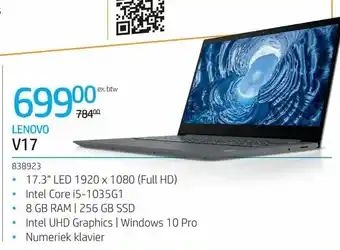AUVA Lenovo V17 838923 aanbieding