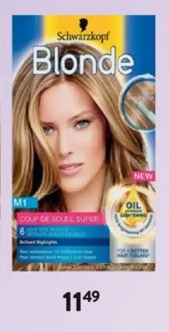 Schwarzkopf blonde