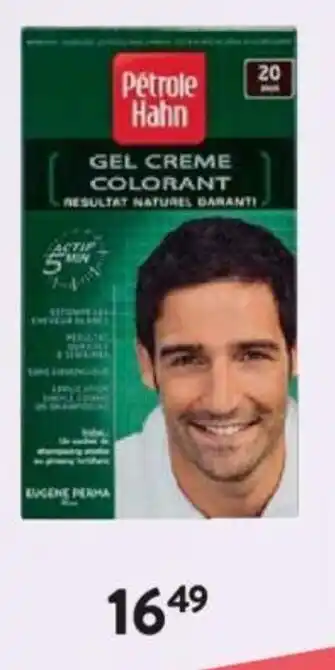 Petrole Hahn gel creme colorant