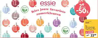 Di Essie gel couture nagellak gel effect aanbieding