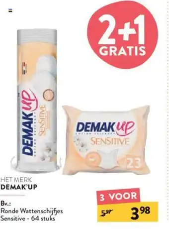 Di Demak'up Ronde Wattenschijfes Sensitive aanbieding