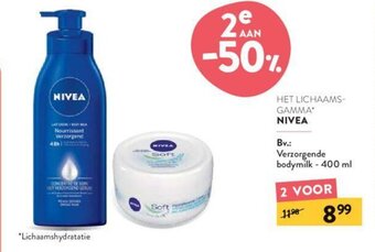 Di Nivea Verzorgende bodymilk 400 ml aanbieding