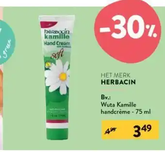 Herbacin Wuta Kamille handcreme 75 ml