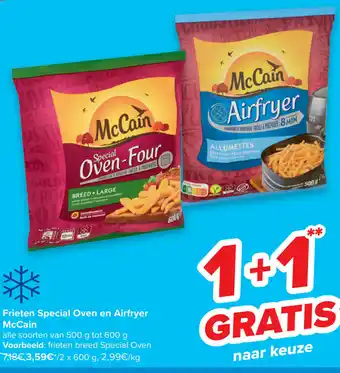 Carrefour Frieten Special Oven en Airfryer McCain aanbieding