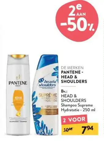 Pantene head & shoulders shampoo supreme hydratatie 250 ml