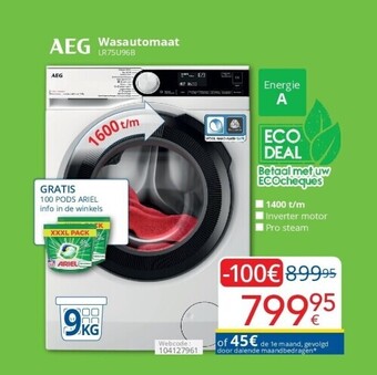 Eldi Wasautomaat lr75u96b aanbieding