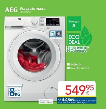 Eldi Wasautomaat lf62r842 aanbieding
