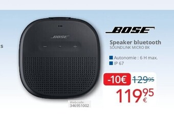 Eldi Speaker bluetooth aanbieding