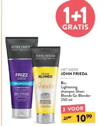 John frieda Lightening shampoo Sheer Blonde Go Blonder 250ml