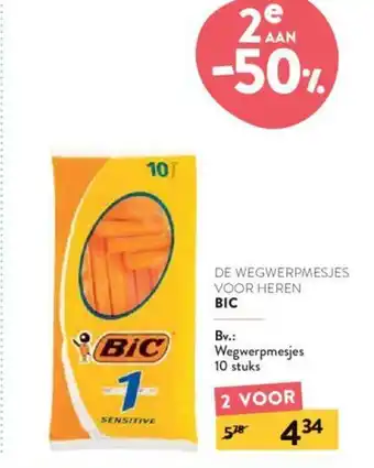 Di BIC Wegwerpmesjes 10 stuks aanbieding