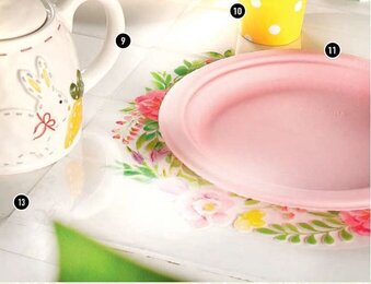 Cora Set de table de Pâques Tafelset Pasen aanbieding