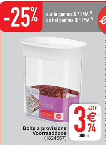 Cora Boîte à provisions Voorraaddoos aanbieding