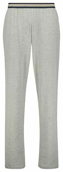 HEMA HEMA Heren Pyjamabroek Katoen Stretch Grijsmelange (grijsmelange) aanbieding