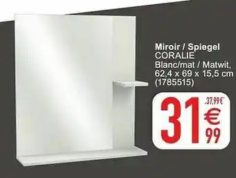 Cora Miroir - spiegel coralie aanbieding