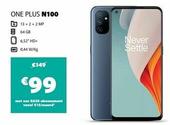 Base One plus n100 aanbieding
