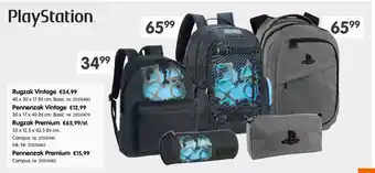 Fun Playstation Vintage Rugzak Vintage aanbieding