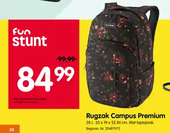 Rugzak Campus Premium