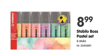 Stabilo Boss Pastel set