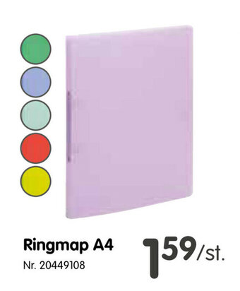 Fun Ringmap A4 aanbieding