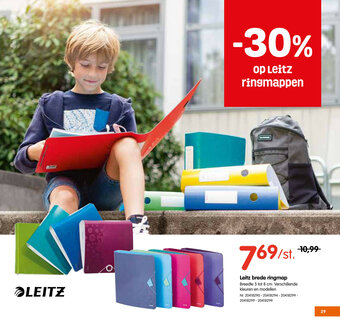 Fun Leitz brede ringmap aanbieding