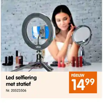 Led selfiering met statief