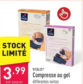 ALDI Vitalis Compresse chaude/froide avec bandage aanbieding