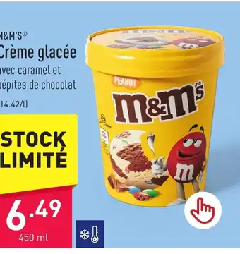 ALDI M&M'S® Crème glacée 450 ml aanbieding