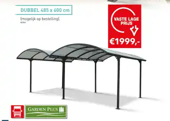 Hubo GARDEN PLUS DUBBEL 485 x 600 cm aanbieding