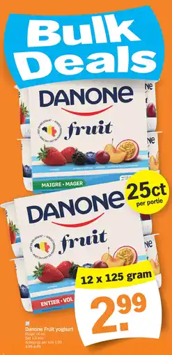 Albert Heijn Danone fruit yoghurt aanbieding
