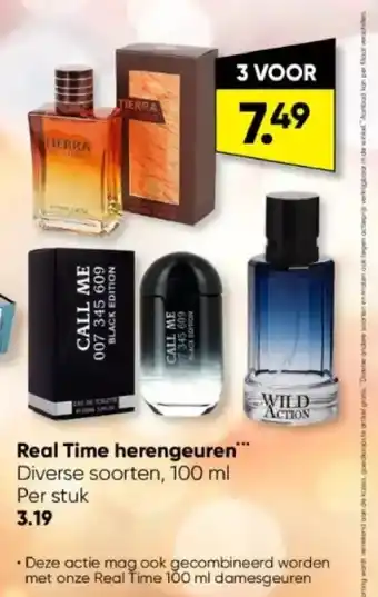 Real time herengeuren