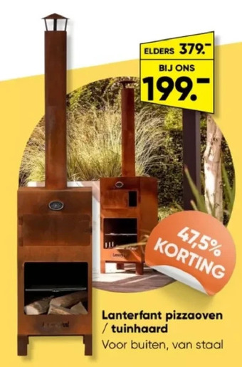 Lanterfant pizzaoven / tuinhaard