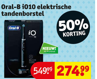 Kruidvat Oral-B i010 elektrische tandenborstel aanbieding