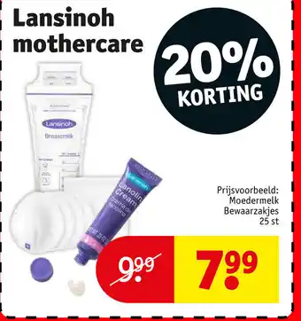 Lansinoh mothercare , Moedermelk Bewaarzakjes 25 st