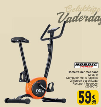 Cora Hometrainer met band RW 3011 aanbieding