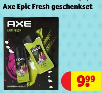 Kruidvat Axe Epic Fresh aanbieding