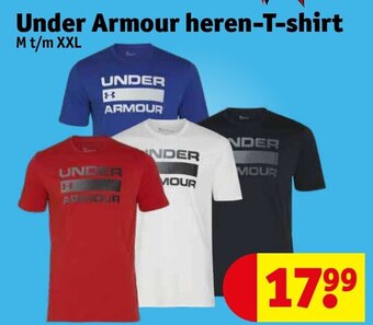 Under Armour heren-T-shirt M t/m XXL