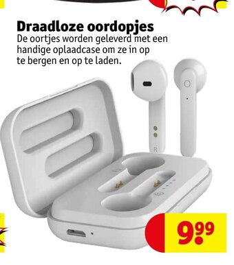Kruidvat Draadloze oordopjes aanbieding