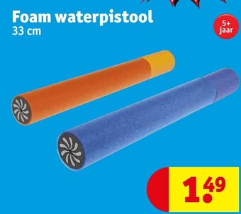 Kruidvat Foam waterpistool 33 cm aanbieding